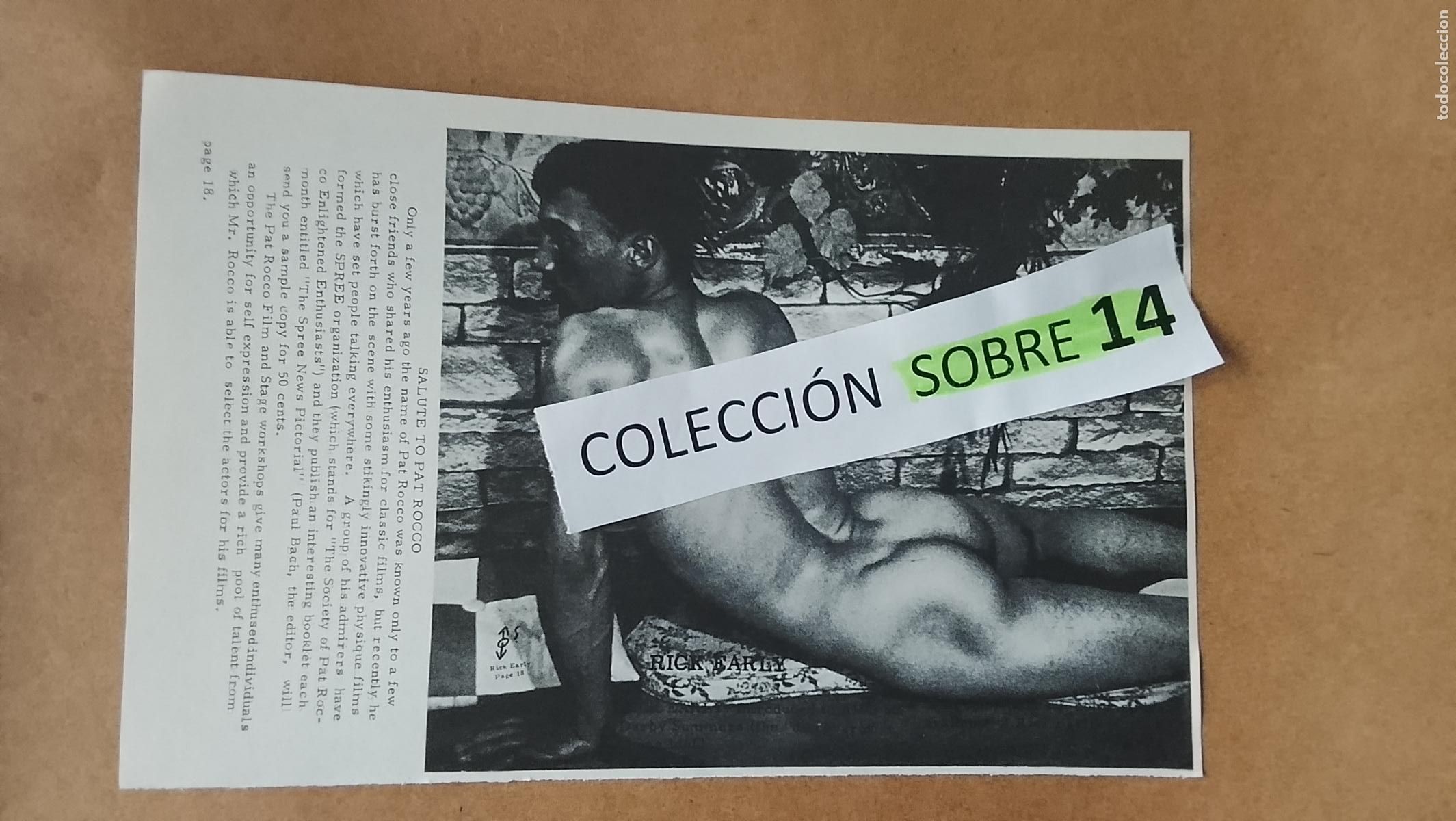Otros Art&iacute;culos de Coleccionismo en Papel: hoja tematica gay artistica fotografica o comic hombre erotico desnudos culturismo homo sexo EROTICA