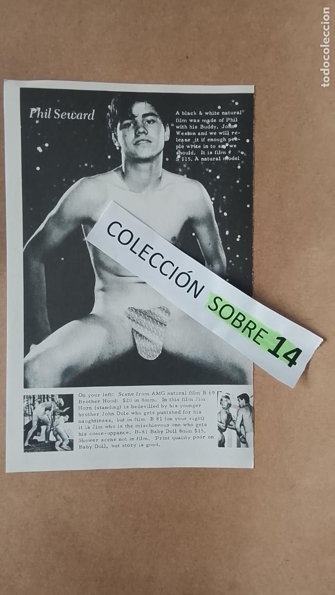 Otros Art&iacute;culos de Coleccionismo en Papel: hoja tematica gay artistica fotografica o comic hombre erotico desnudos culturismo homo sexo EROTICA