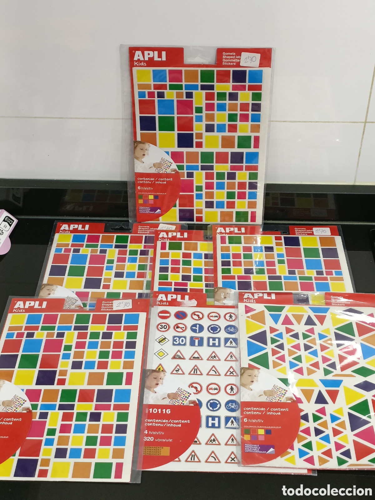 Paper Collecting Others: Lote pegatinas Apli para manualidades