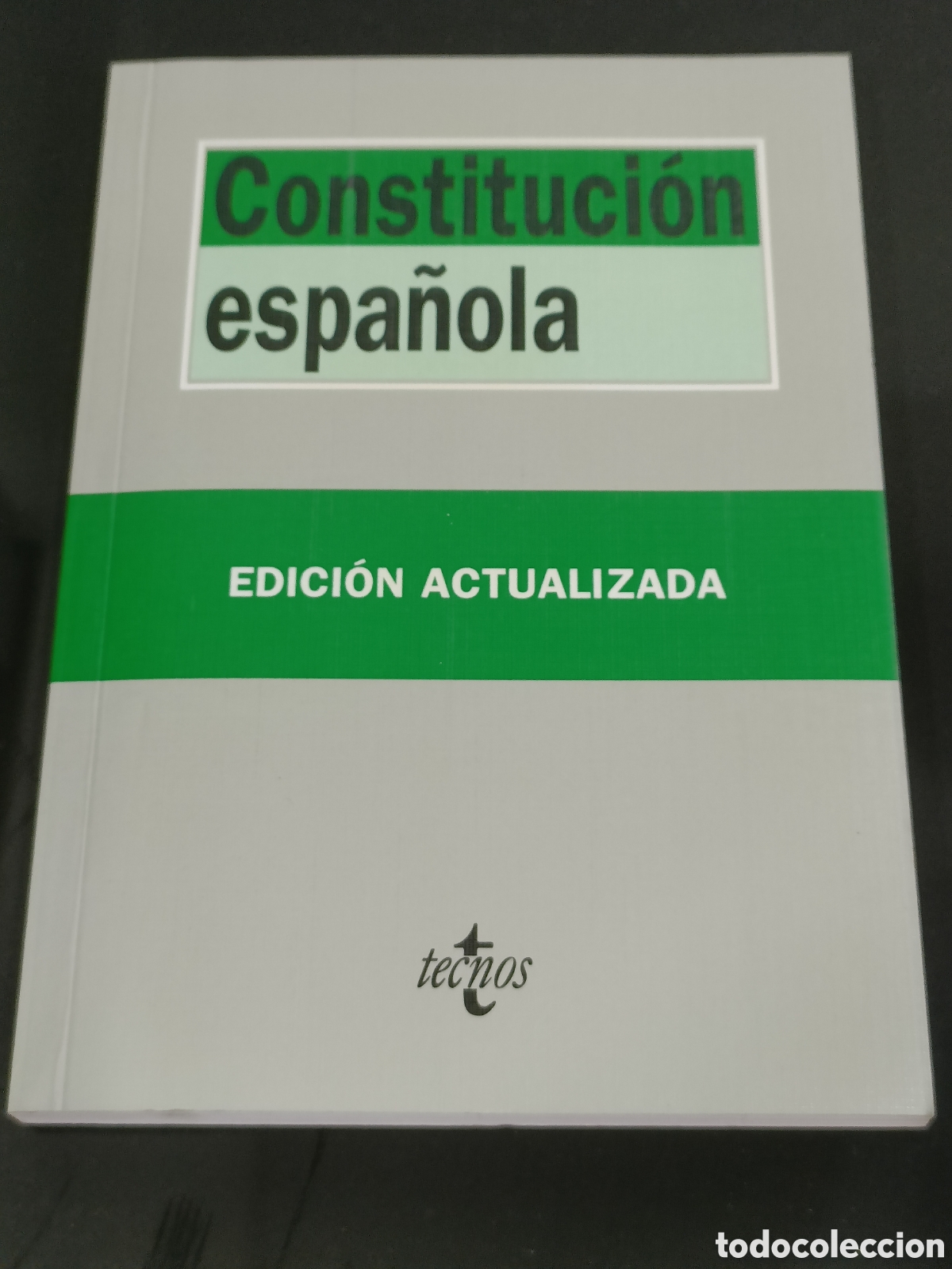 Collectionnisme Papier divers: 2016 Constituci&oacute;n espa&ntilde;ola actualizada Editorial Tecnos