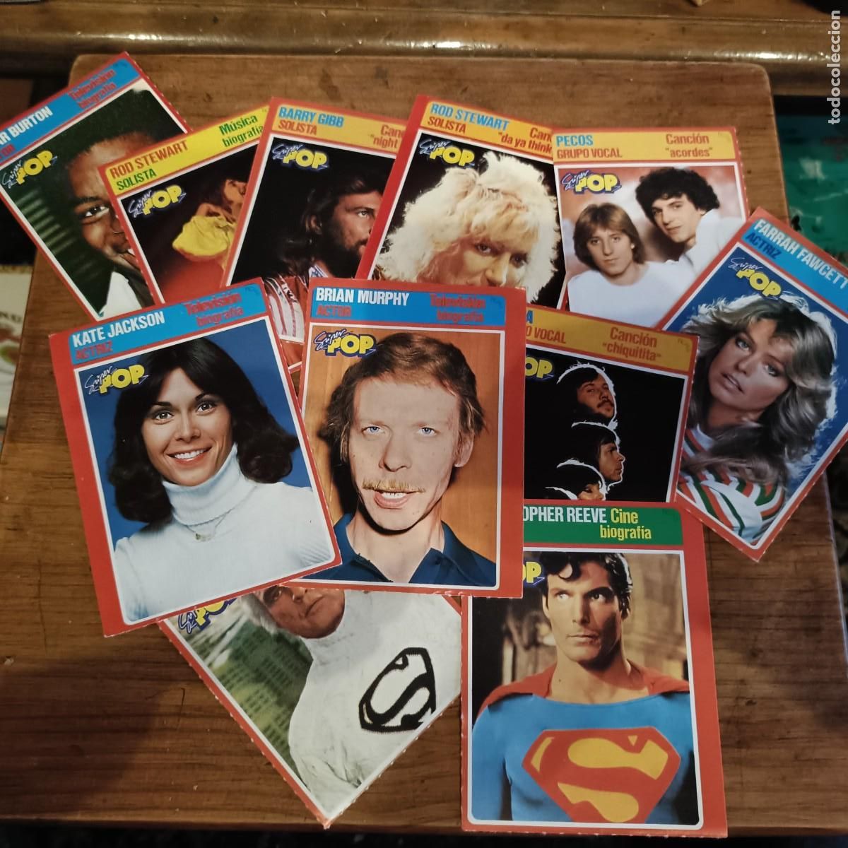 Paper Collecting Others: FICHAS S&Uacute;PER POP VINTAGE