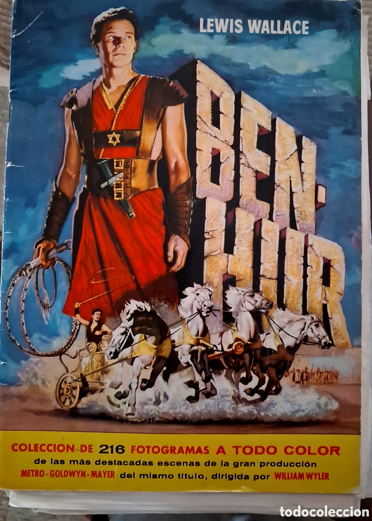Altri oggetti di carta: ALBUM DE CROMOS PELICULA BEN HUR