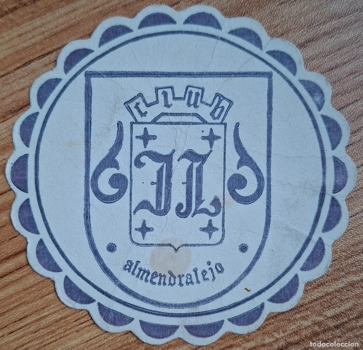 Sammelleidenschaft Andere Papierartikel: Posavasos Club JL - Almendralejo (Badajoz)