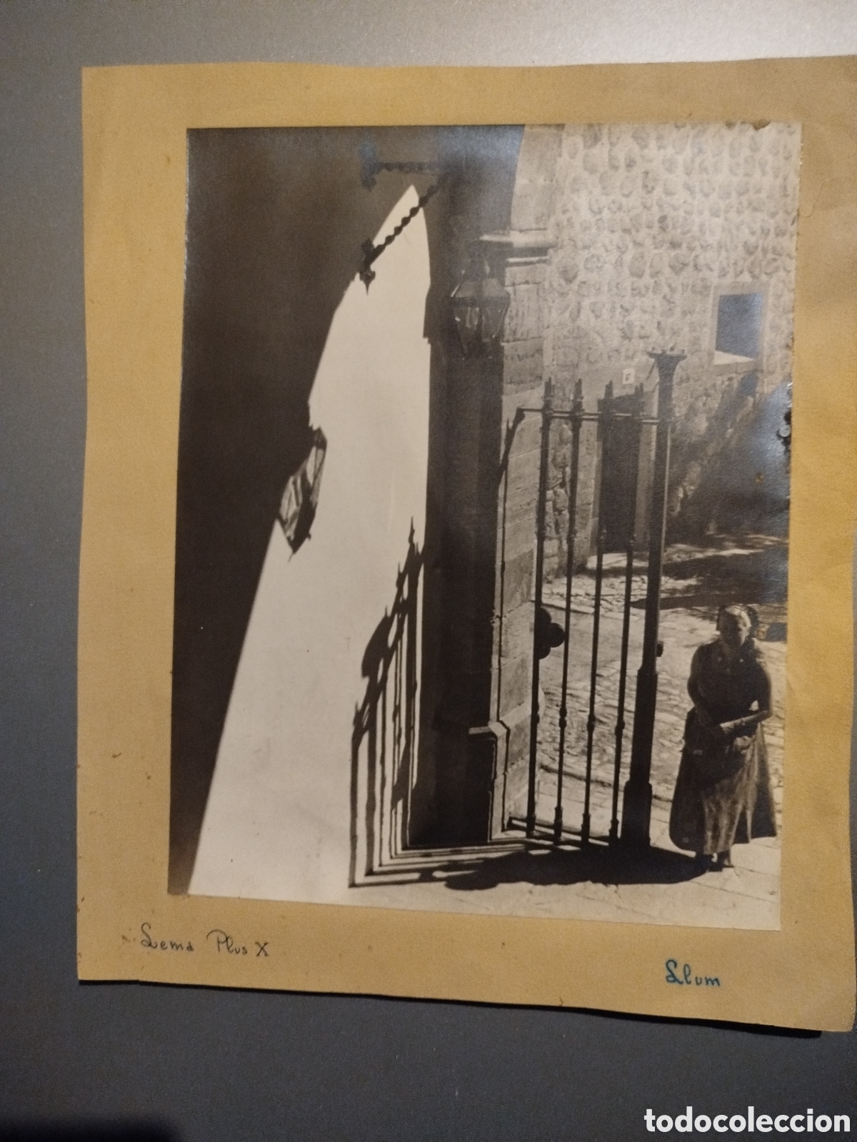 Altri oggetti di carta: Fotografia antigua retro blanco y negro