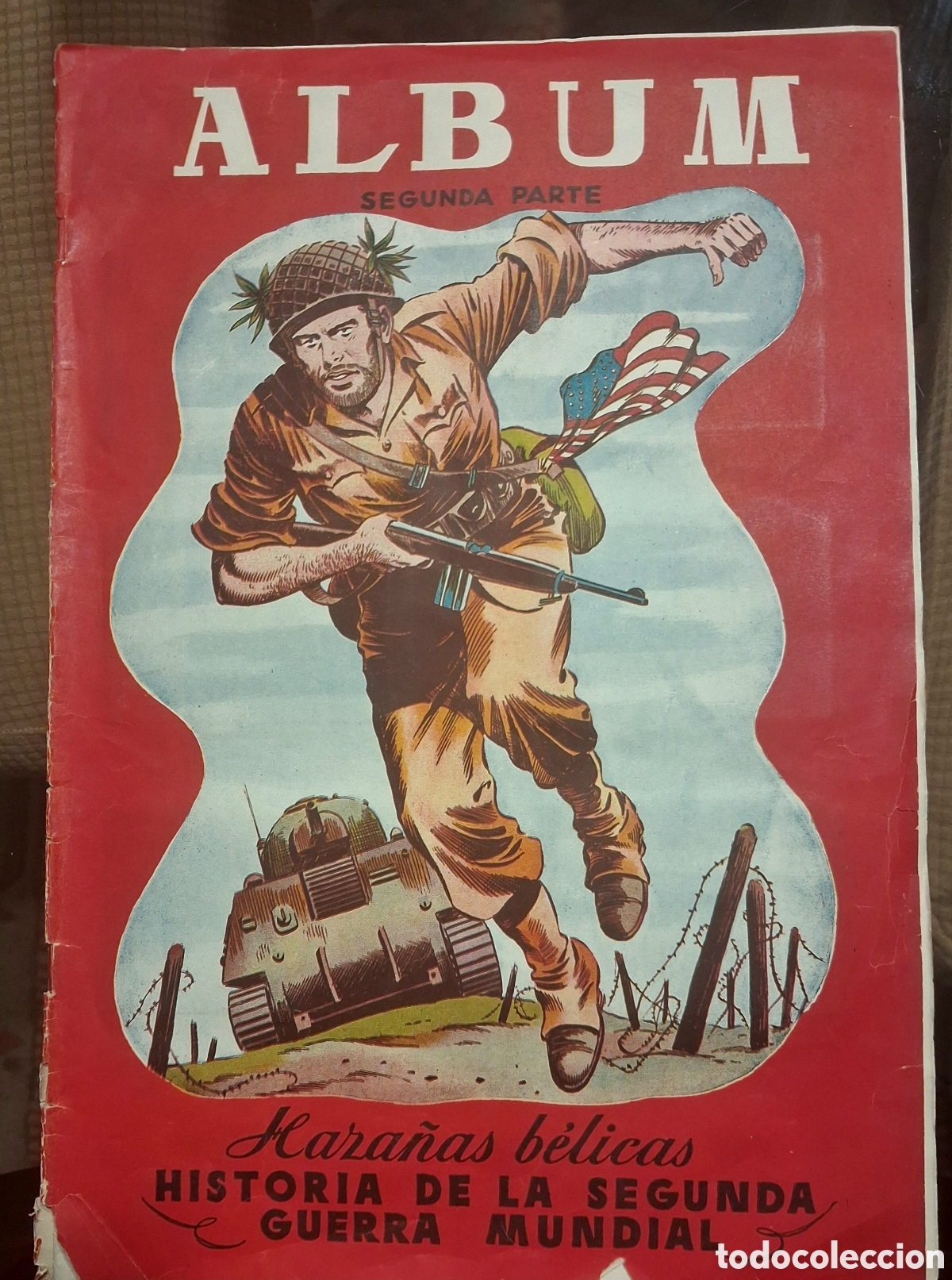 Altri oggetti di carta: ALBUMES DE FOTOS HAZA&Ntilde;AS BELICAS. TORAY. 1951