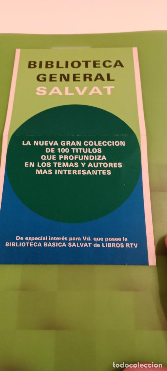 Sammelleidenschaft Andere Papierartikel: FOLLETO SALVAT EL DE FOTO T-JUA