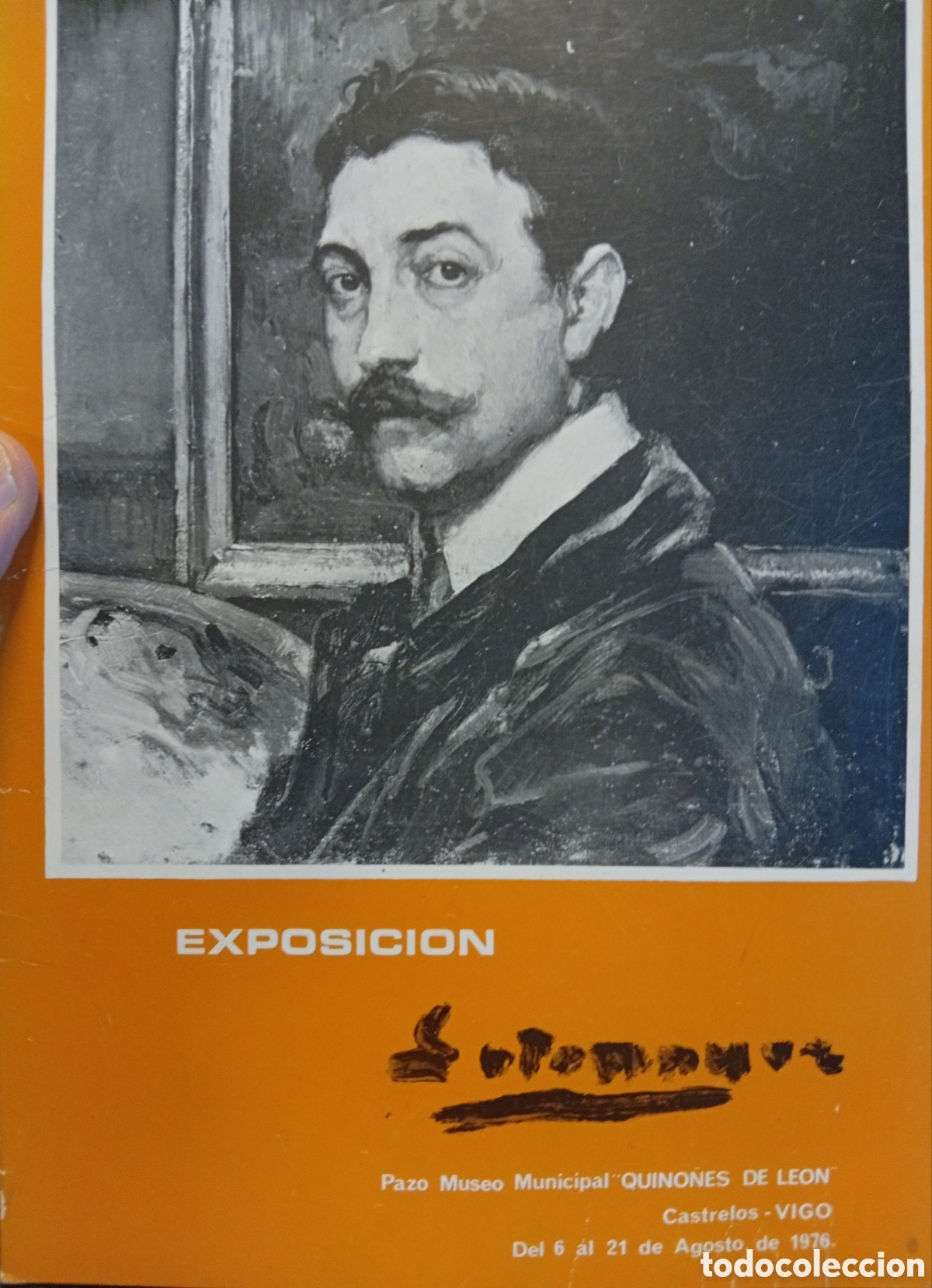 Outros artigos de papel: Pintor Fernando &Aacute;lvarez de Sotomayor (Ferrol,1975-1960 Madrid ) folleto informativo de exposici&oacute;n