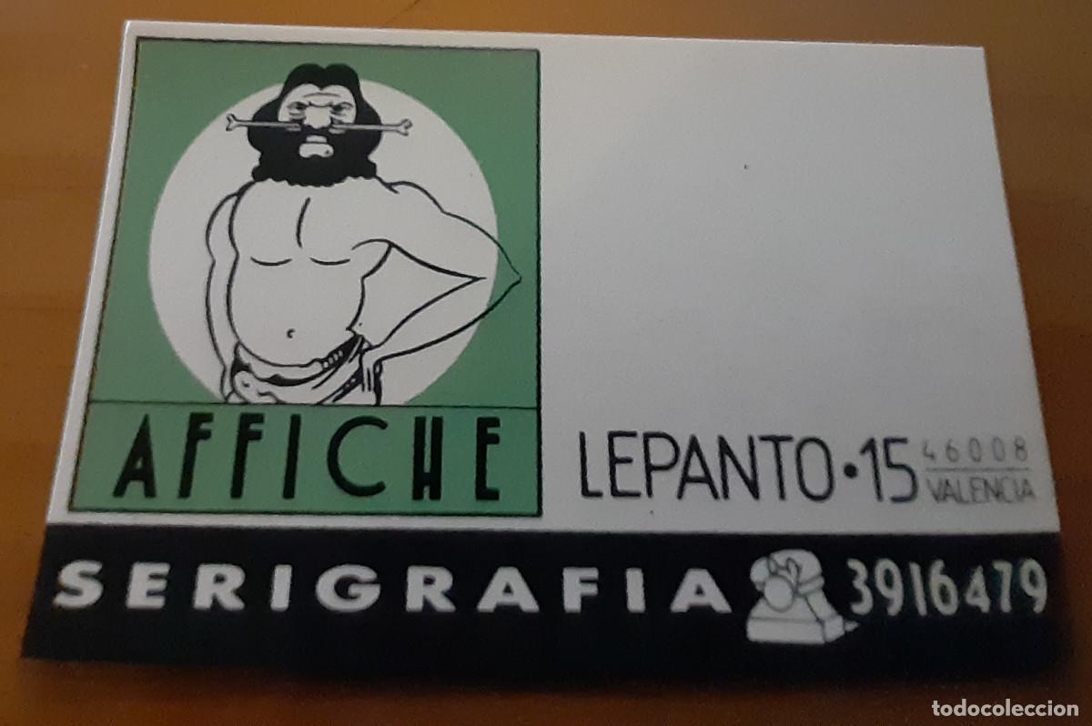 Sammelleidenschaft Andere Papierartikel: TARJETA - AFFICHE-SERIGRAF&Iacute;A - 5,50 X 9 CMS. - PERFECTO ESTADO