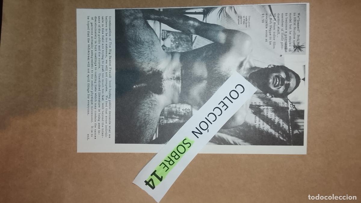 Otros Art&iacute;culos de Coleccionismo en Papel: hoja tematica gay artistica fotografica o comic hombre erotico desnudos culturismo homo sexo EROTICA