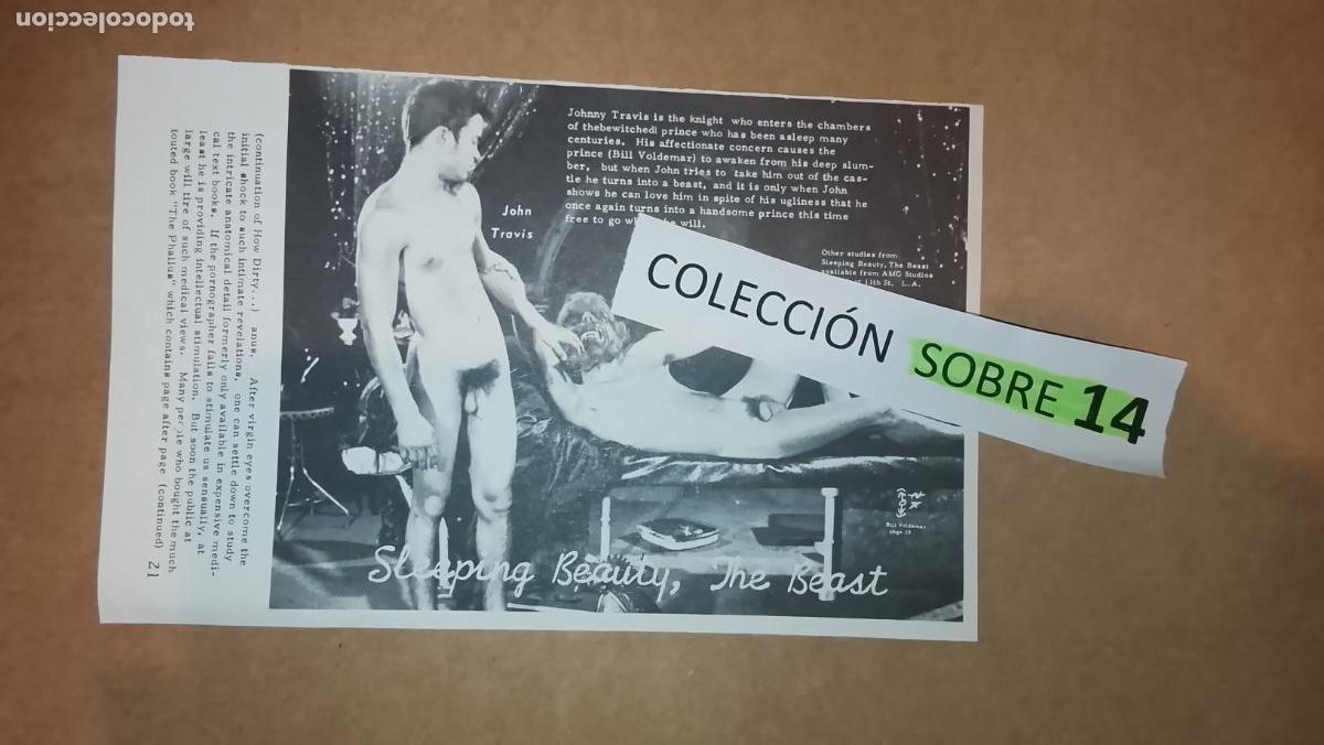 Otros Art&iacute;culos de Coleccionismo en Papel: hoja tematica gay artistica fotografica o comic hombre erotico desnudos culturismo homo sexo EROTICA
