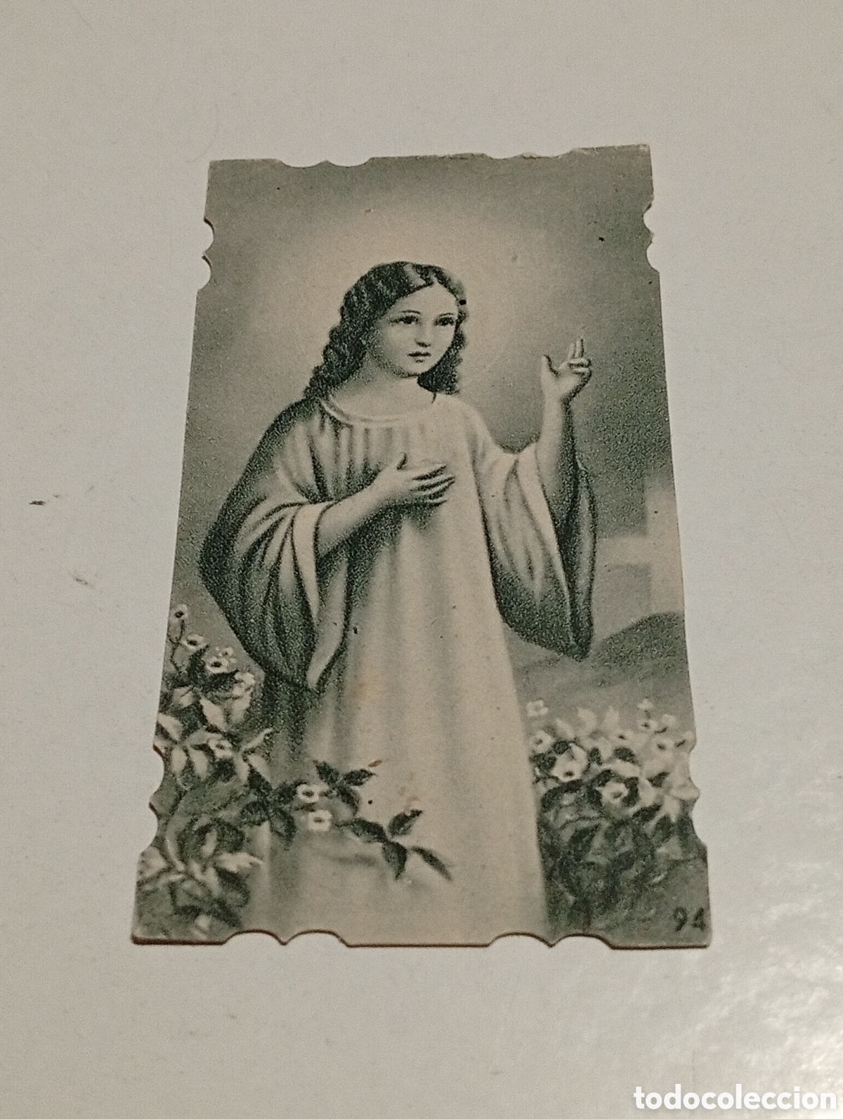 Otros Art&iacute;culos de Coleccionismo en Papel: Estampa religiosa antigua