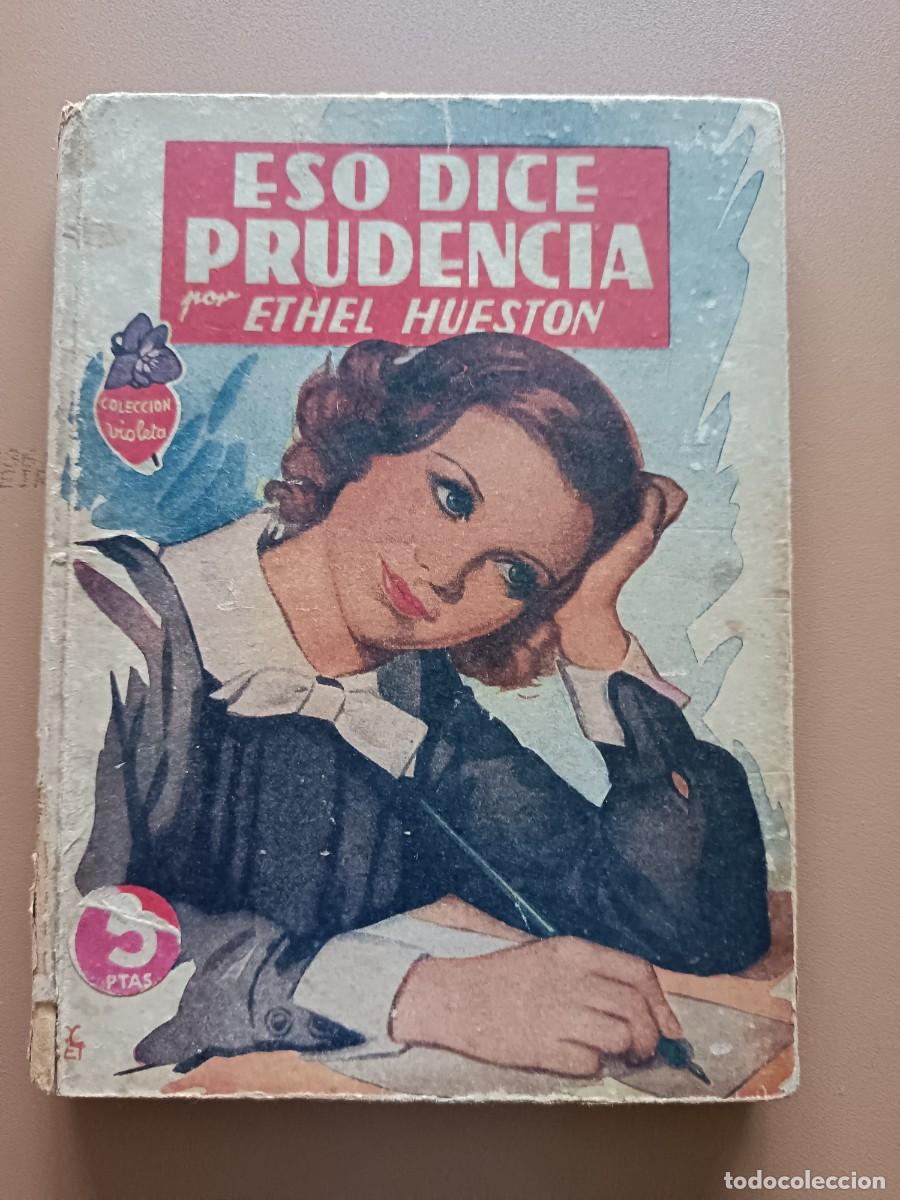 Altri oggetti di carta: ESO DICE PRUDENCIA. COL. VIOLETA