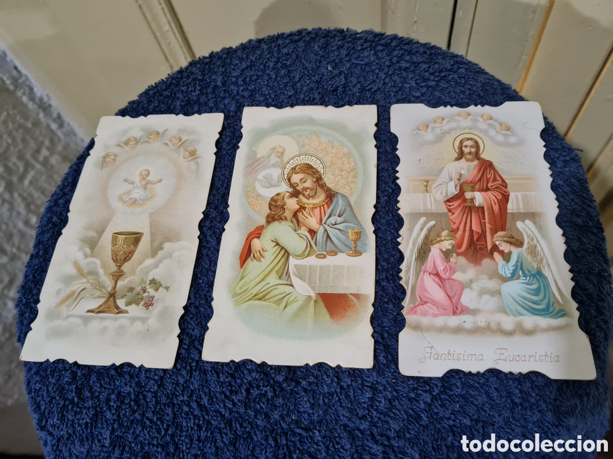 Otros Art&iacute;culos de Coleccionismo en Papel: Recuerdo de la primera comuni&oacute;n 1897- 1898