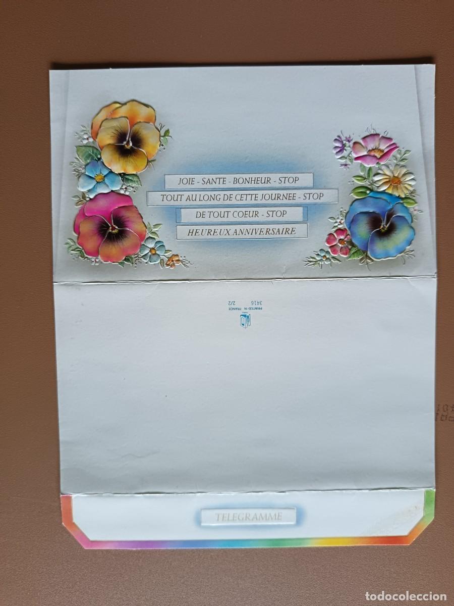 Paper Collecting Others: TELEGRAMA- FRANCIA (CURSADO)