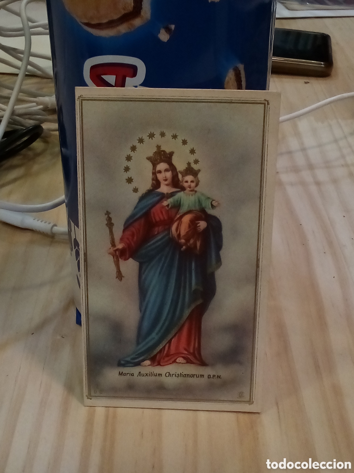 Otros Art&iacute;culos de Coleccionismo en Papel: Figurilla Maria Auxilium