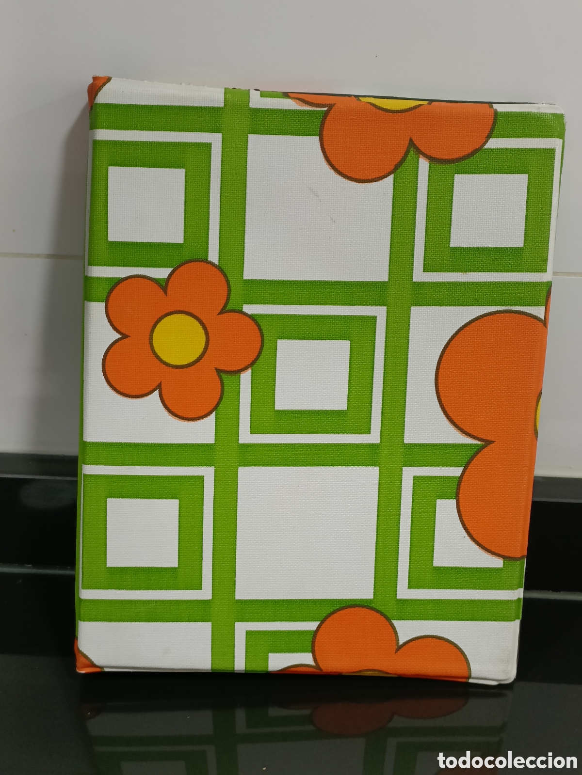 Otros Art&iacute;culos de Coleccionismo en Papel: Vintage Archivador A5 imitaci&oacute;n tela