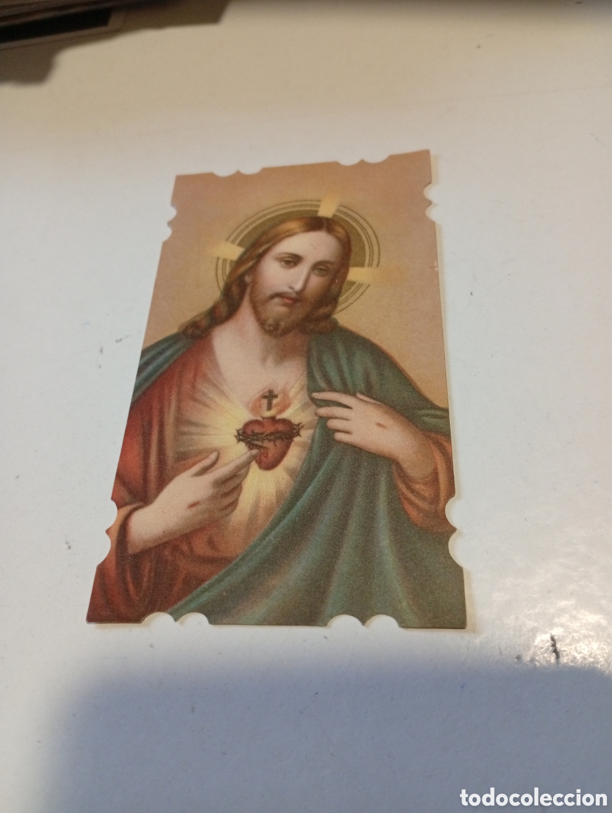 Otros Art&iacute;culos de Coleccionismo en Papel: Estampa religiosa coraz&oacute;n de jes&uacute;s