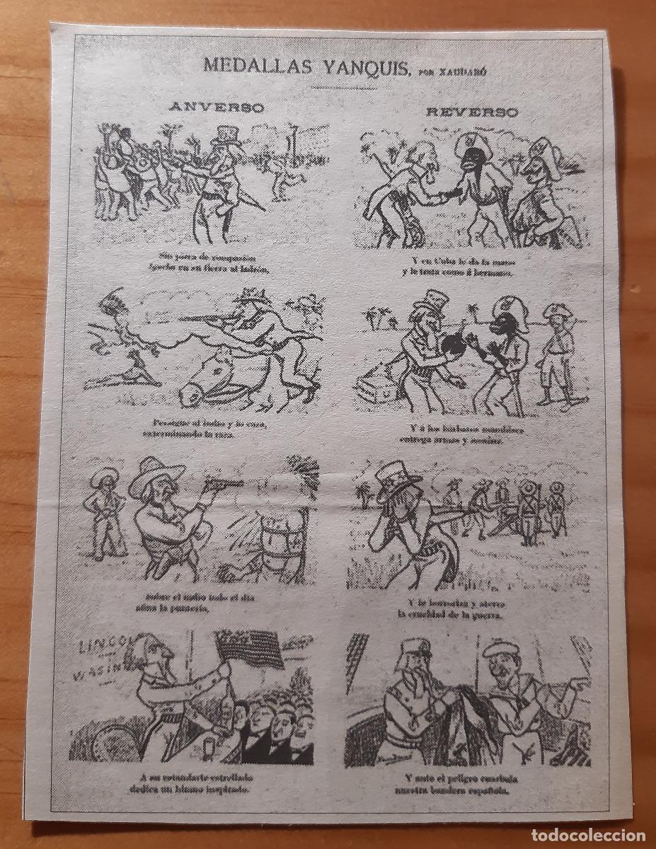 Otros Art&iacute;culos de Coleccionismo en Papel: RECORTE DE REVISTA - REPRODUCCI&Oacute;N MEDALLAS YANQUIS, POR XAUDAR&Oacute; - PERFECTO ESTADO