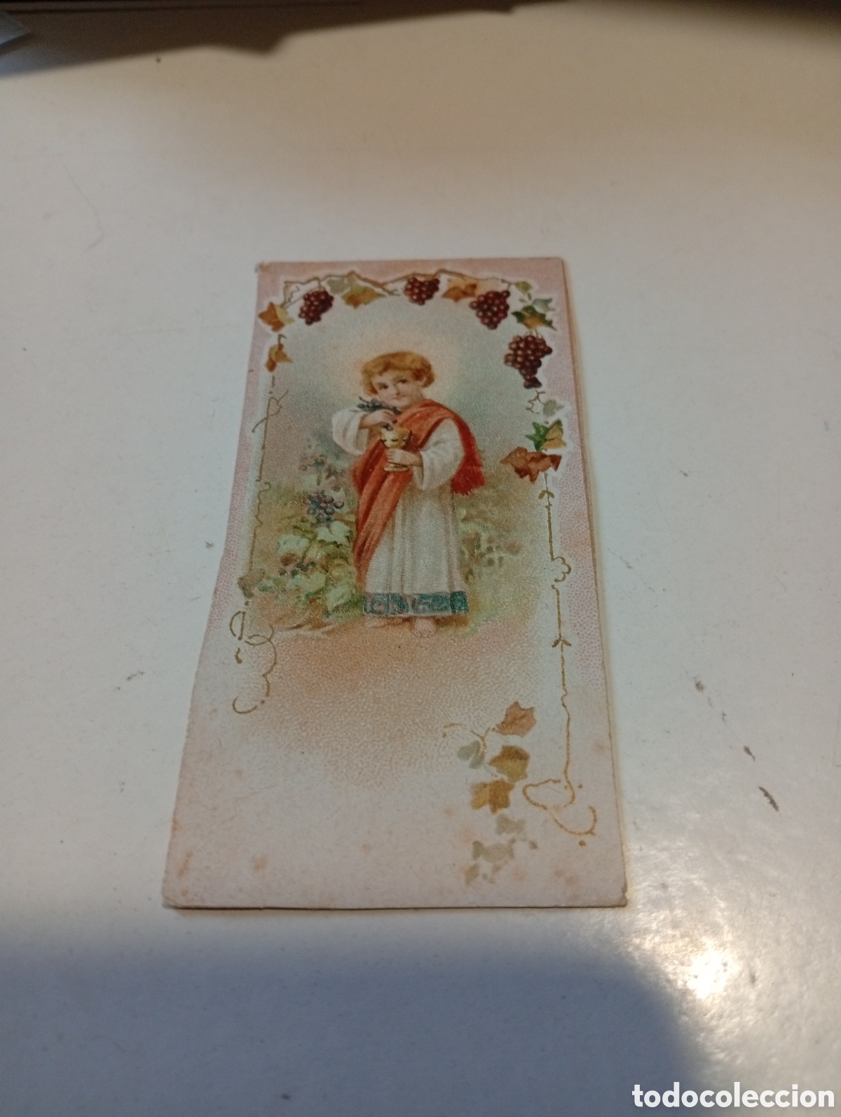 Otros Art&iacute;culos de Coleccionismo en Papel: Estampa religiosa antigua ni&ntilde;o jes&uacute;s