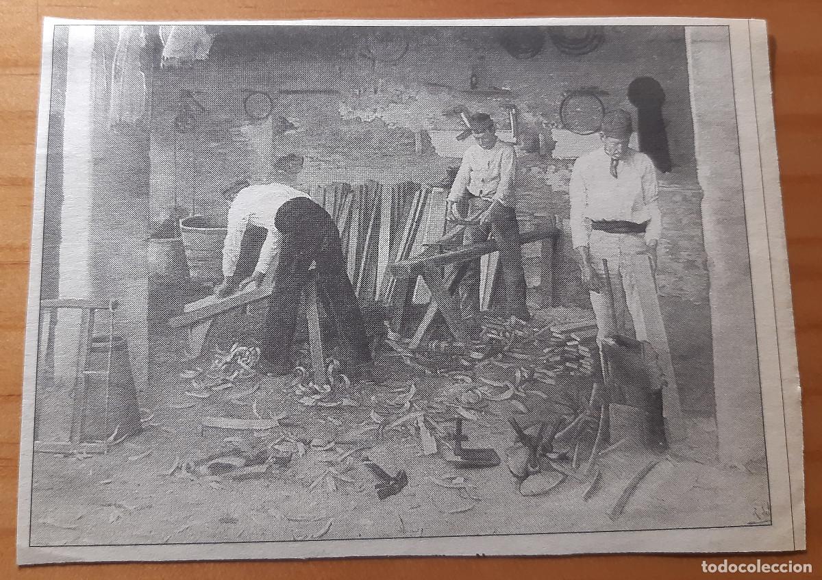 Otros Art&iacute;culos de Coleccionismo en Papel: RECORTE DE REVISTA - REPRODUCCI&Oacute;N CARPINTER&Iacute;A - PERFECTO ESTADO