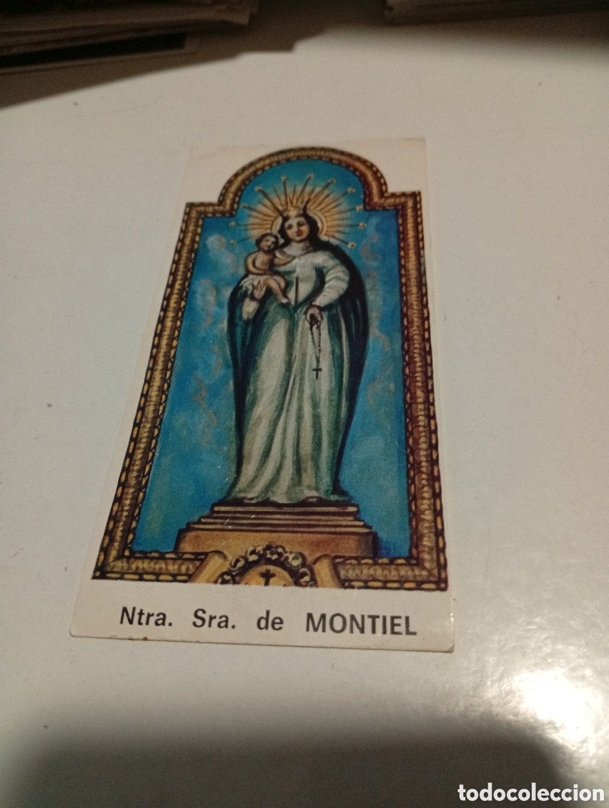 Otros Art&iacute;culos de Coleccionismo en Papel: Estampa religiosa Ntra Sra de Montiel