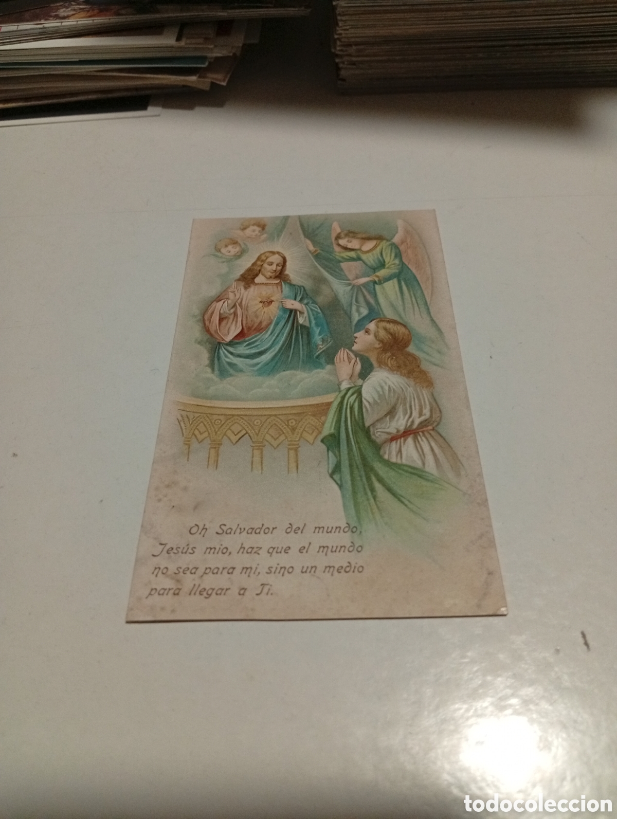 Otros Art&iacute;culos de Coleccionismo en Papel: Estampa religiosa antigua Jes&uacute;s