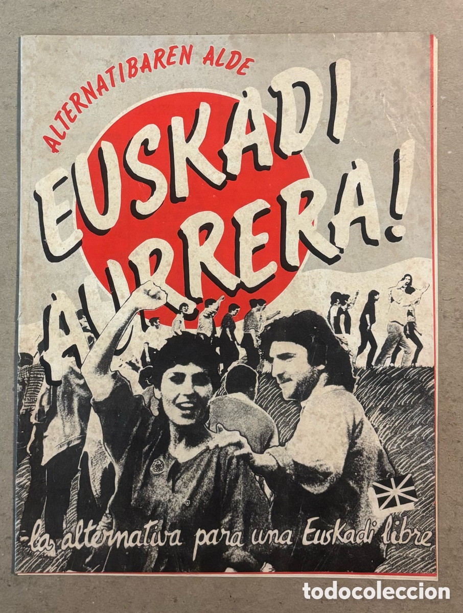 Outros artigos de papel: HERRI BATASUNA &ldquo;EUSKADI AURRERA!&rdquo;. PROGRAMA POL&Iacute;TICO ELECCIONES PARLAMENTO 1986.