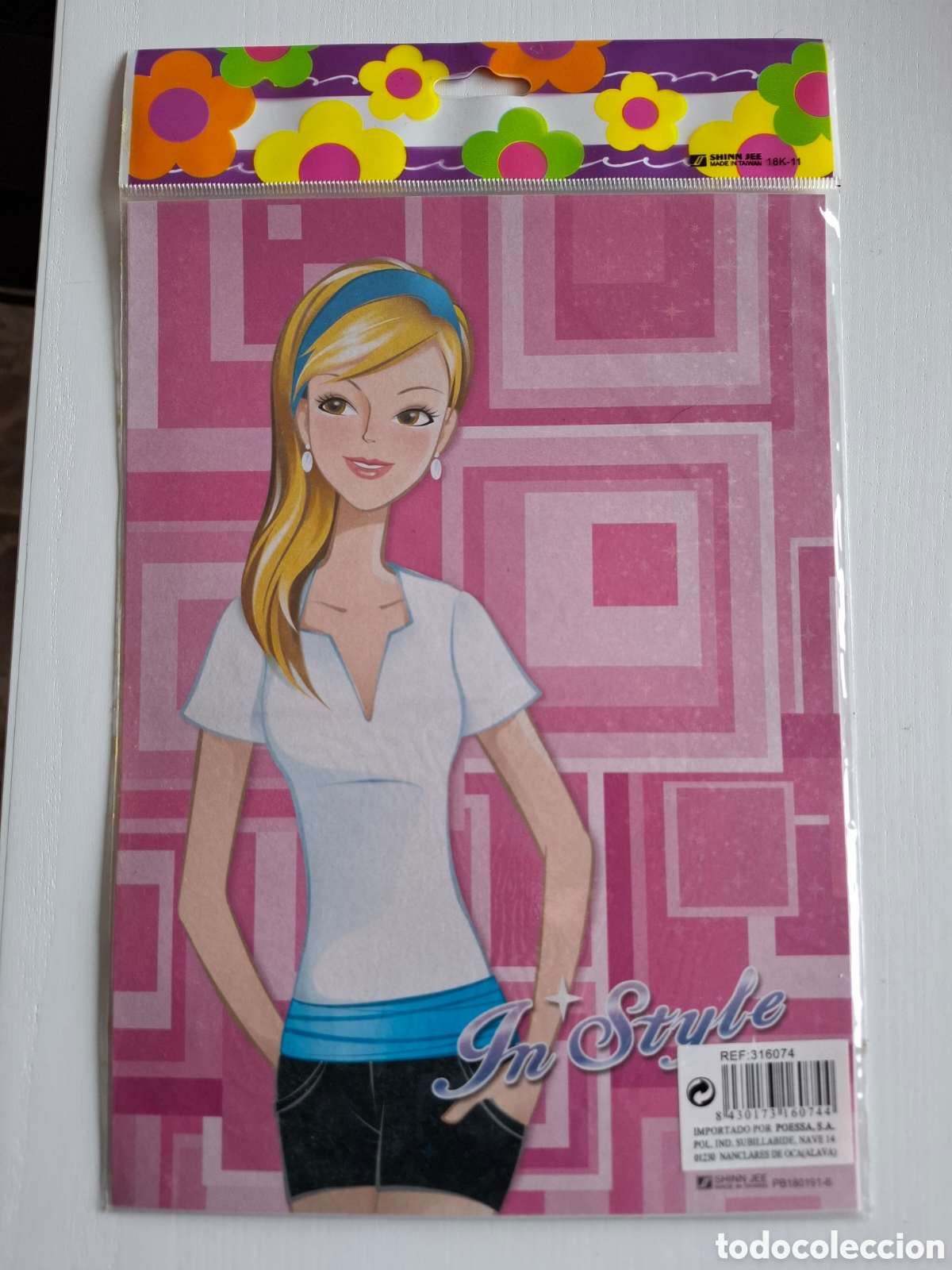 Otros Art&iacute;culos de Coleccionismo en Papel: Modelo 2 Set hojas con sobre tipo cartas perfumadas