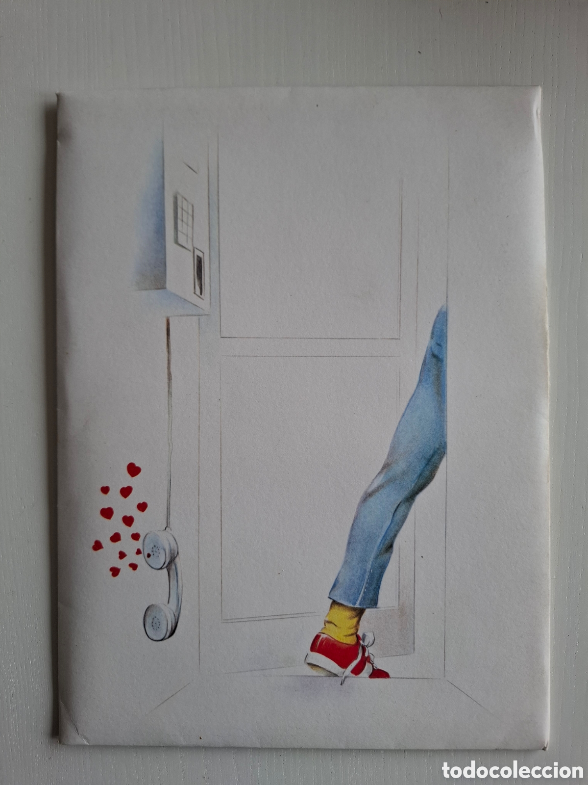 Otros Art&iacute;culos de Coleccionismo en Papel: Set hojas con sobre Kartos Love. Tipo cartas perfumadas