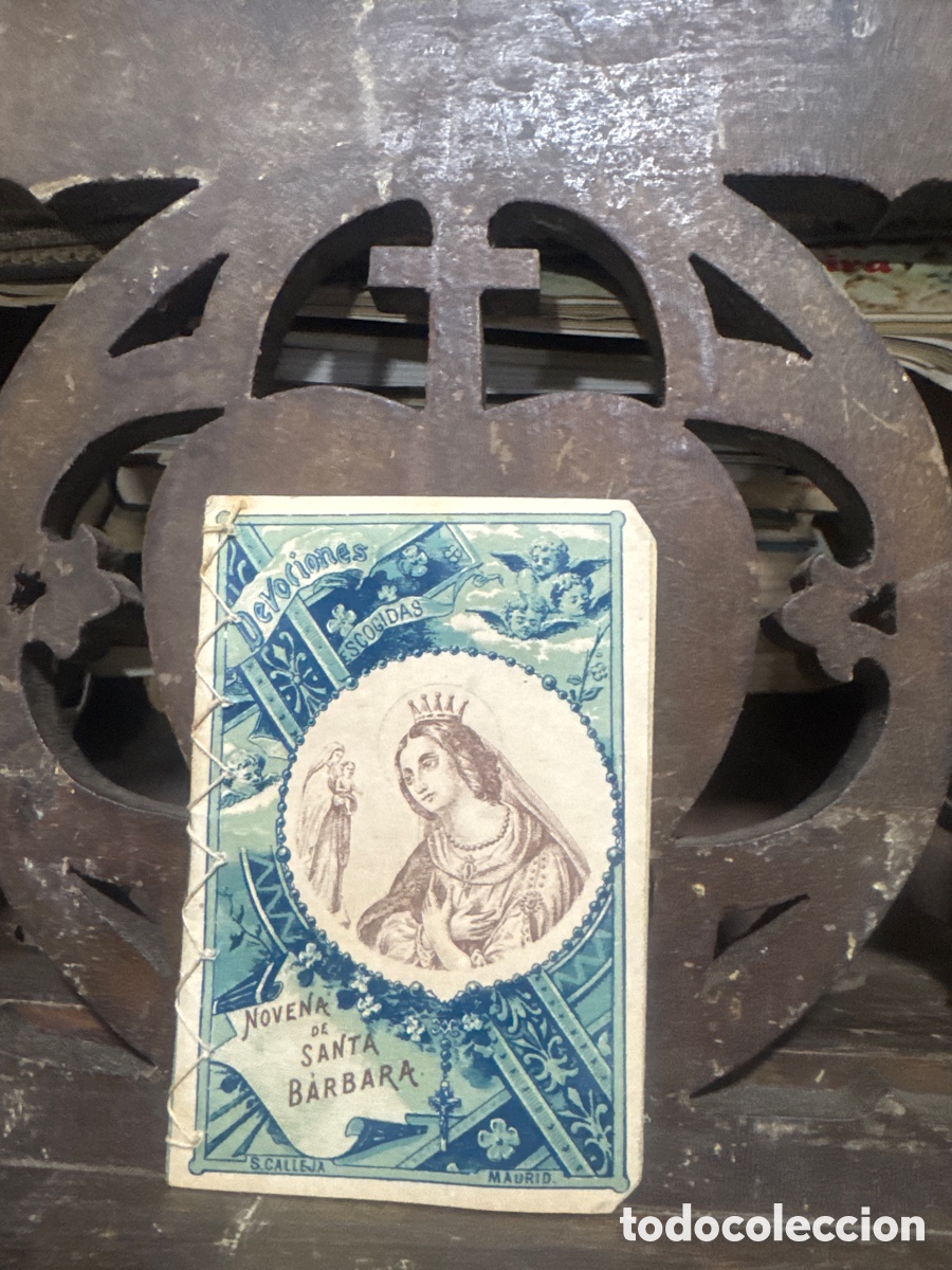 Otros Art&iacute;culos de Coleccionismo en Papel: Novena de Santa B&aacute;rbara