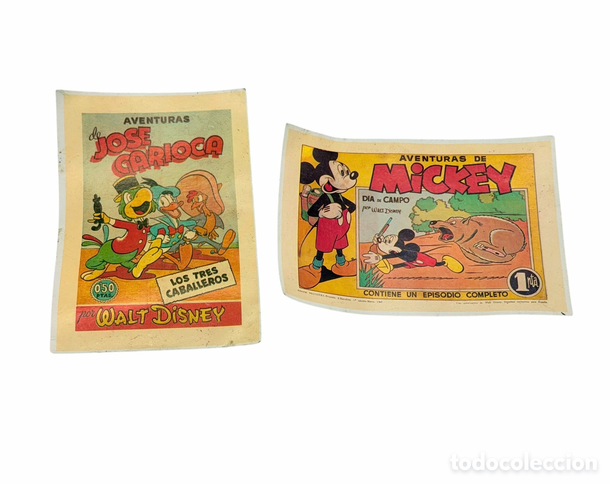 Otros Art&iacute;culos de Coleccionismo en Papel: Antigua decoraci&oacute;n de Disney