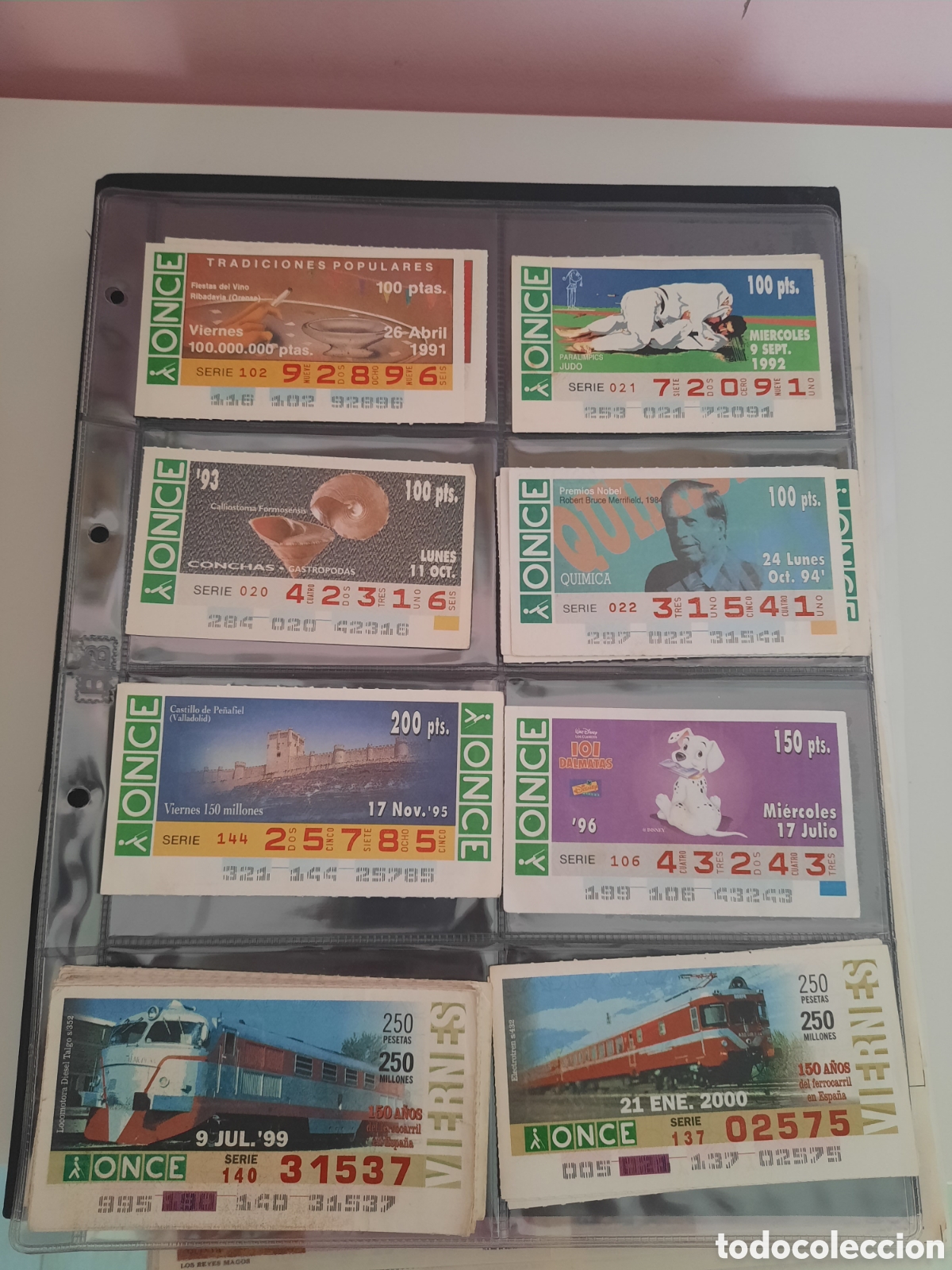 Paper Collecting Others: +50 cupones ONCE 1991-2000