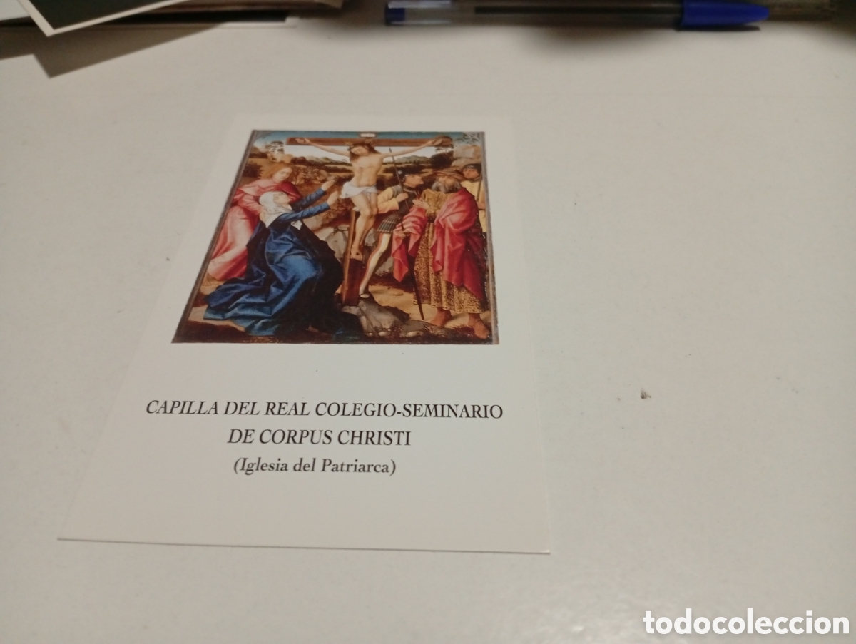 Otros Art&iacute;culos de Coleccionismo en Papel: Estampa religiosa capilla del Real colegio seminario de Corpus Christi