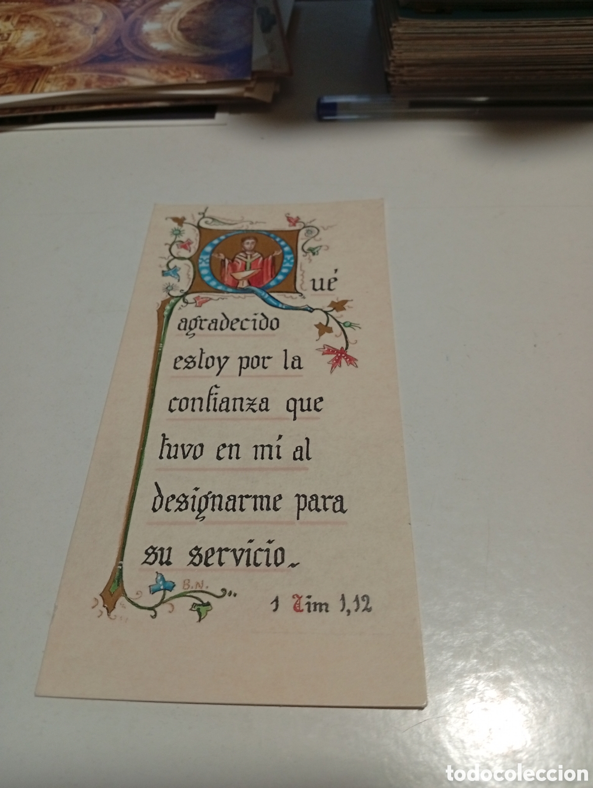 Otros Art&iacute;culos de Coleccionismo en Papel: Estampa religiosa bodas de oro sacerdotales de Ram&oacute;n Arnau Garc&iacute;a