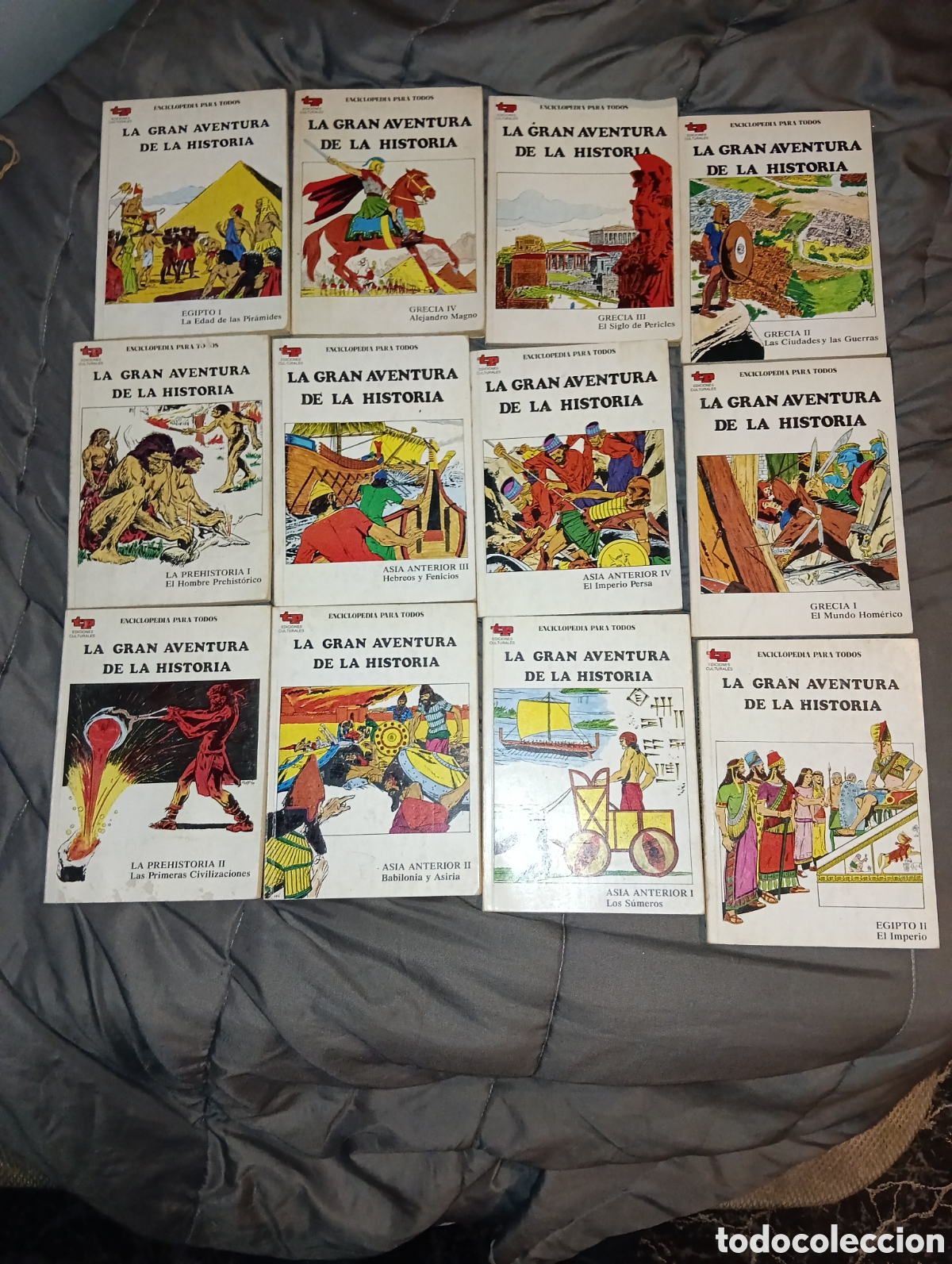 Otros Art&iacute;culos de Coleccionismo en Papel: La gran aventura de la historia 12 n&uacute;meros serie primera