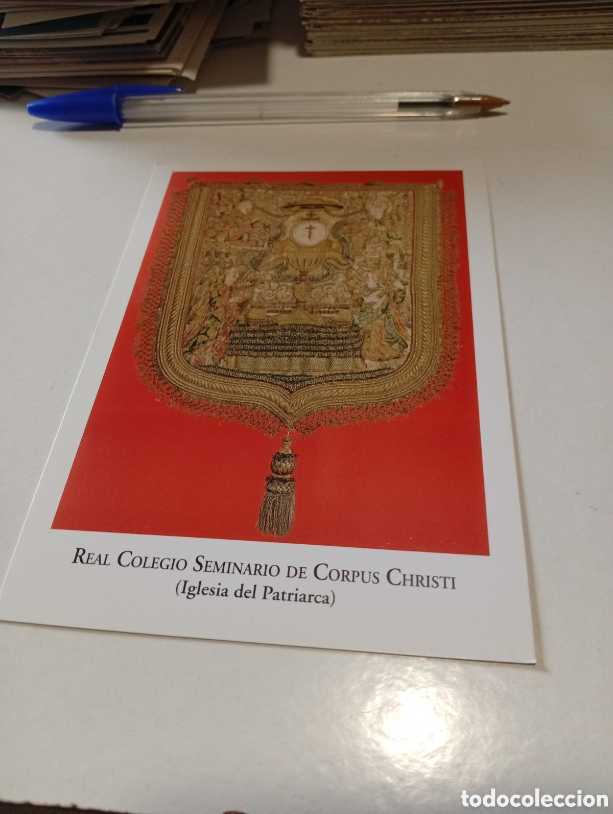 Otros Art&iacute;culos de Coleccionismo en Papel: Estampa religiosa real colegio seminario de Corpus Christi Valencia 2009
