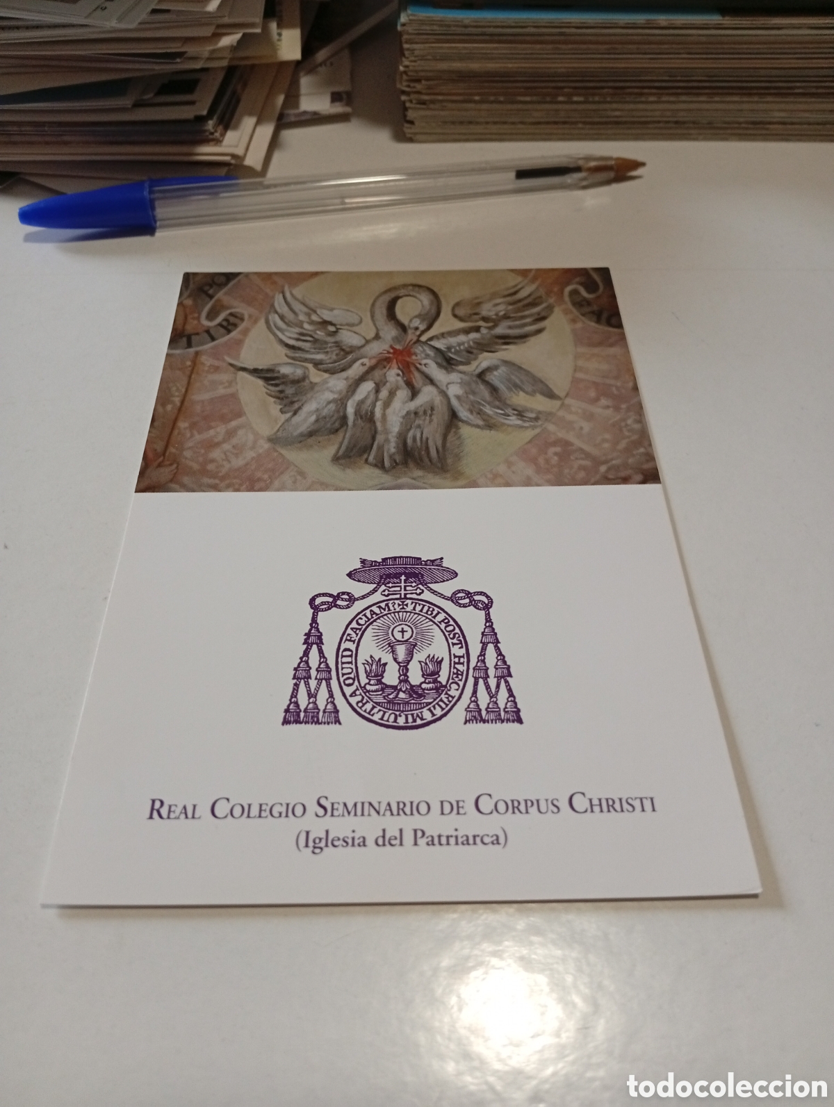 Otros Art&iacute;culos de Coleccionismo en Papel: Estampa religiosa real colegio de Corpus Christi Valencia 2010