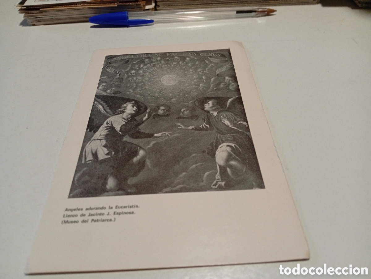 Otros Art&iacute;culos de Coleccionismo en Papel: Estampa religiosa Sant&iacute;simo sacramento 1979