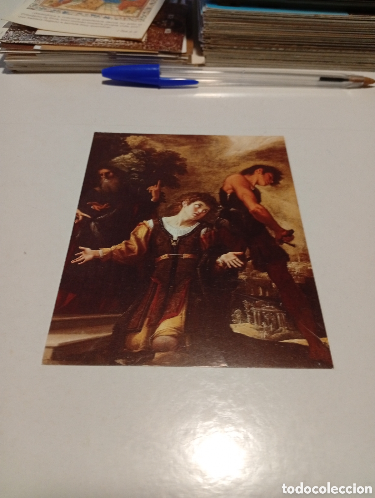 Otros Art&iacute;culos de Coleccionismo en Papel: Estampa religiosa festividad de San Mauro M&aacute;rtir, Valencia 2003