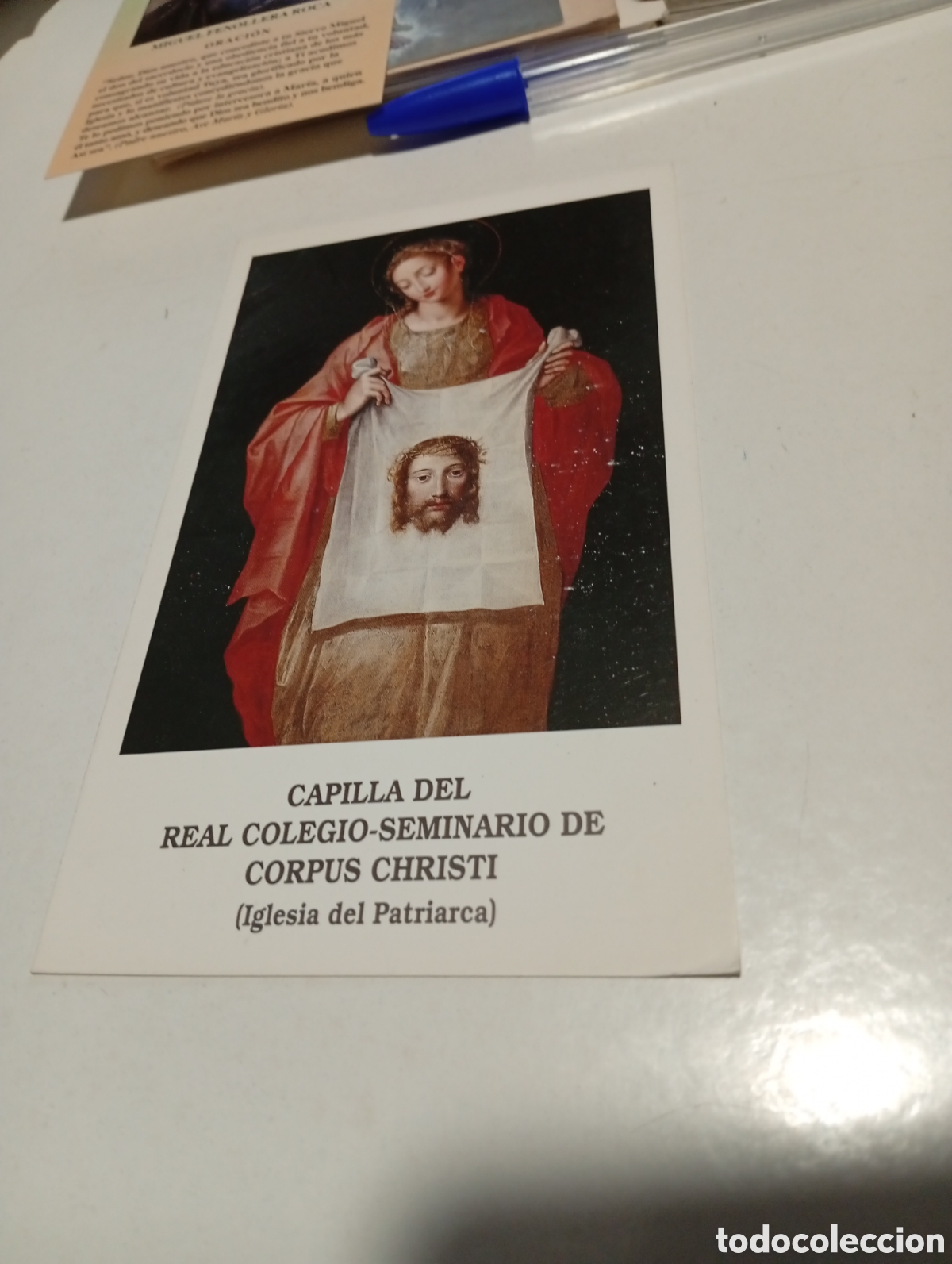 Otros Art&iacute;culos de Coleccionismo en Papel: Estampa religiosa capilla del Real colegio seminario de Corpus Christi