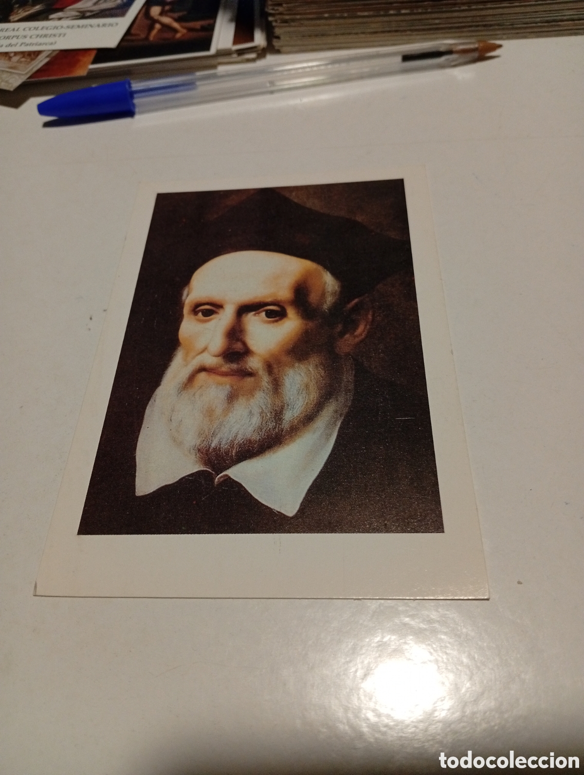 Otros Art&iacute;culos de Coleccionismo en Papel: Estampa religiosa San Felip Neri