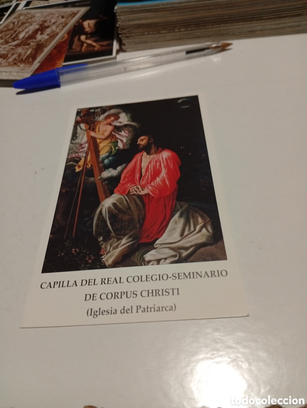 Otros Art&iacute;culos de Coleccionismo en Papel: Estampa religiosa capilla del Real colegio seminario de Corpus Christi Valencia 2002