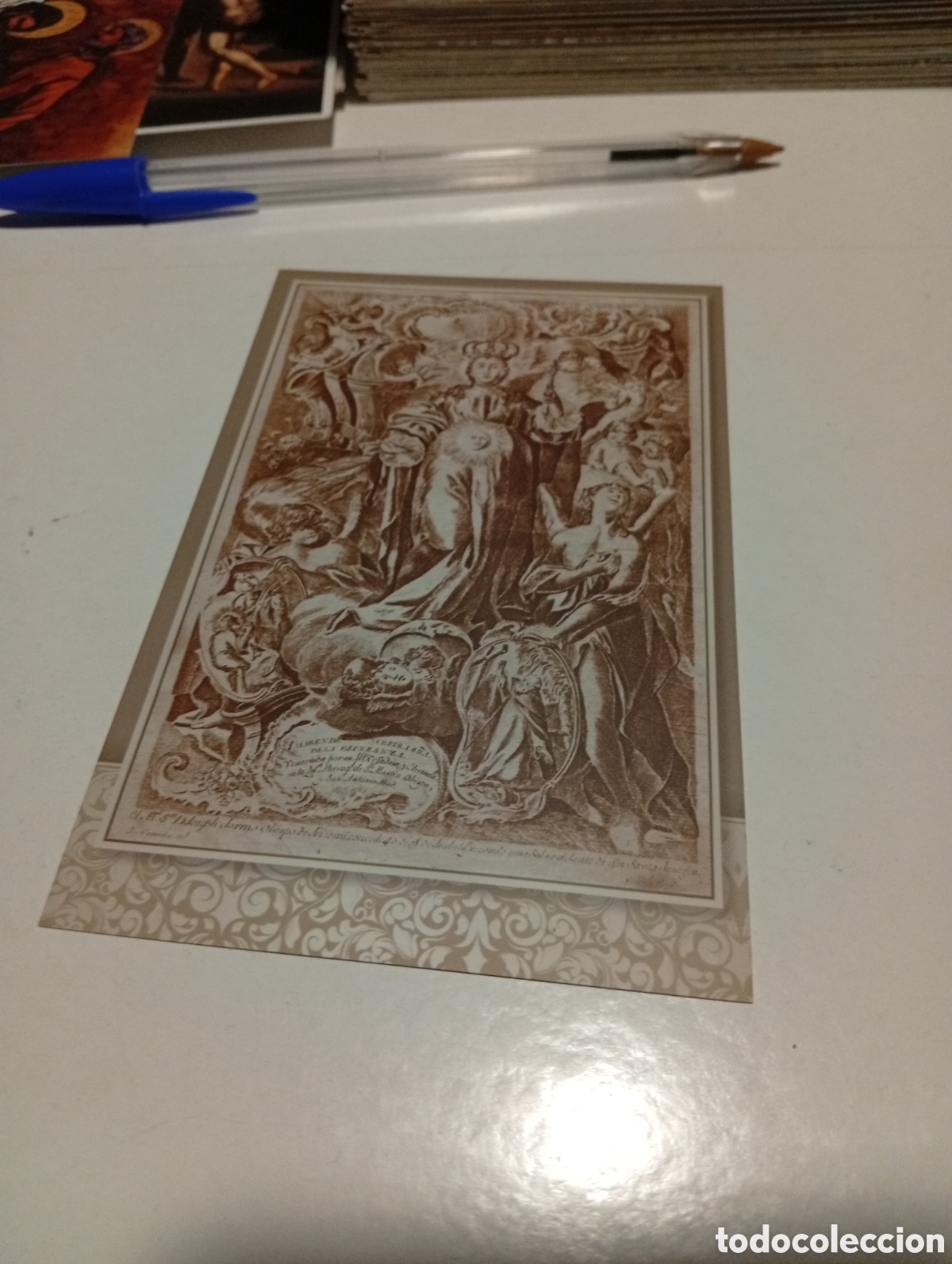 Otros Art&iacute;culos de Coleccionismo en Papel: Estampa religiosa cura Mariano Trenco Albiach