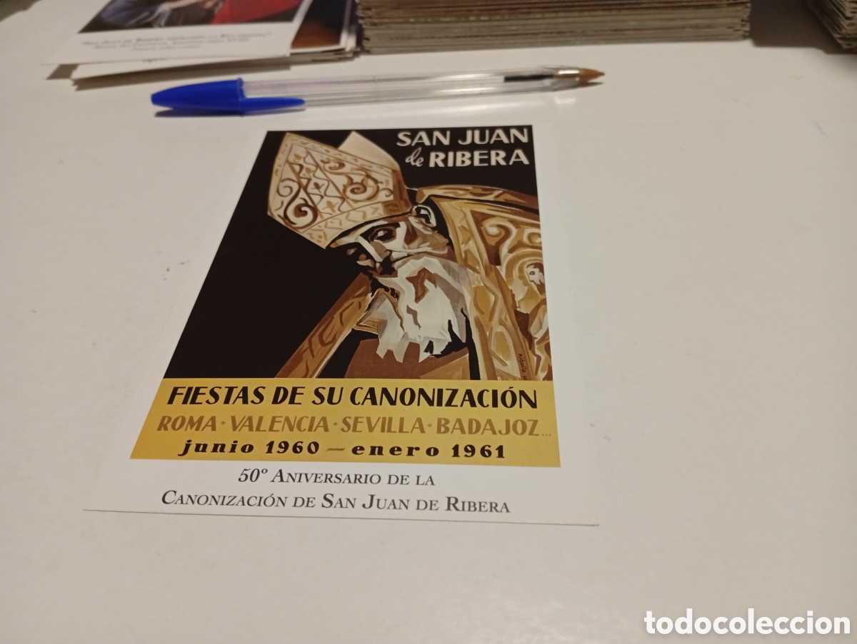 Otros Art&iacute;culos de Coleccionismo en Papel: Estampa religiosa San Juan de Ribera