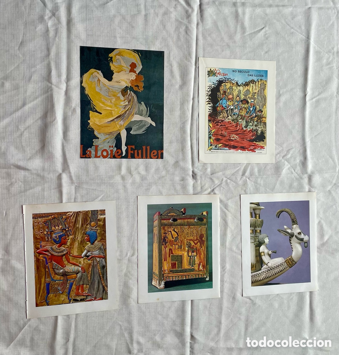 Collectionnisme Papier divers: Lote com 67 imagens vintage para decora&ccedil;&atilde;o / retiradas de livro antigo