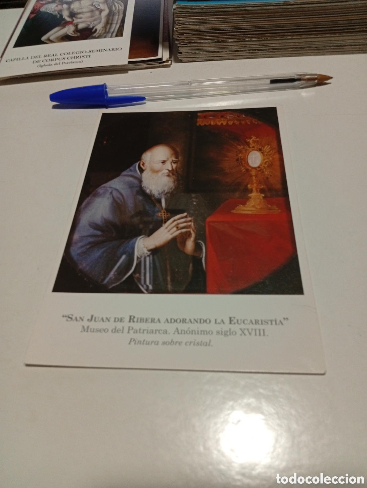 Otros Art&iacute;culos de Coleccionismo en Papel: Estampa religiosa San Juan de Ribera