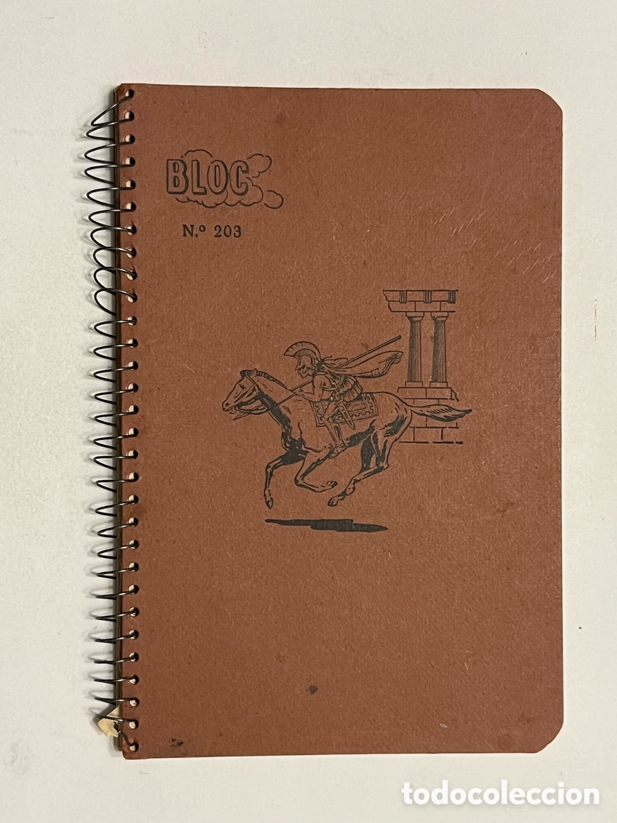 Sammelleidenschaft Andere Papierartikel: BLOC ESCOLAR No.203, sin uso (h.1960?)