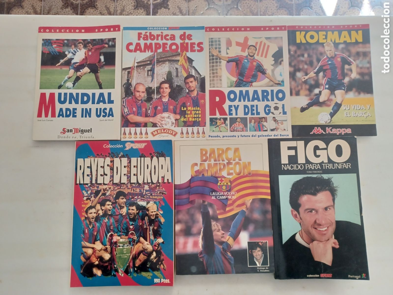 Collectionnisme Papier divers: 7 libros F.C.BARCELONA