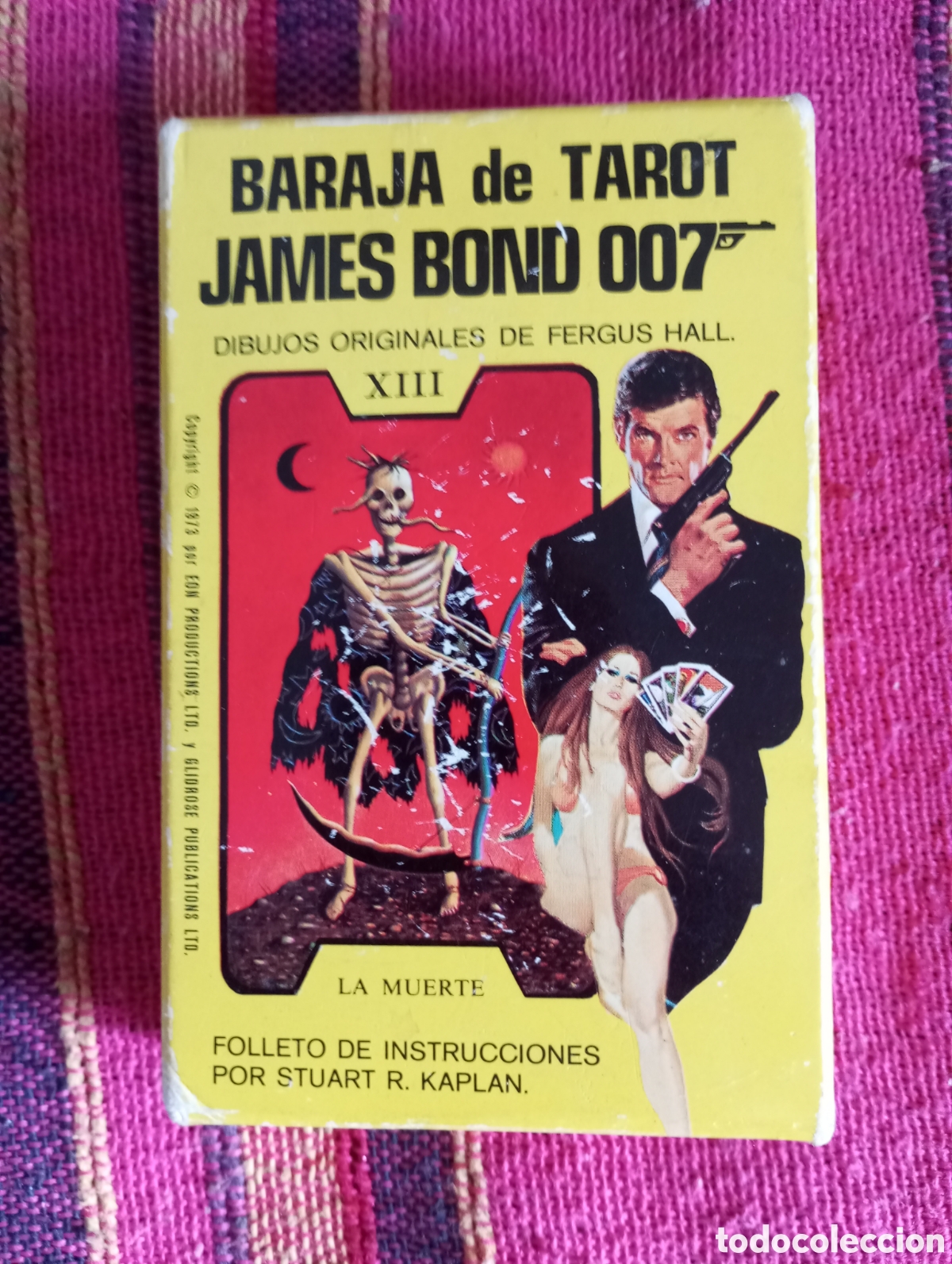 Otros Art&iacute;culos de Coleccionismo en Papel: Baraja de tarot James Bond 007 Heraclio fournier 1973.78 cartas y dos comodines.Completa