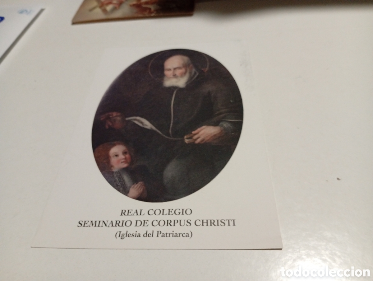 Otros Art&iacute;culos de Coleccionismo en Papel: Estampa religiosa triduo en honor de San Juan de Ribera